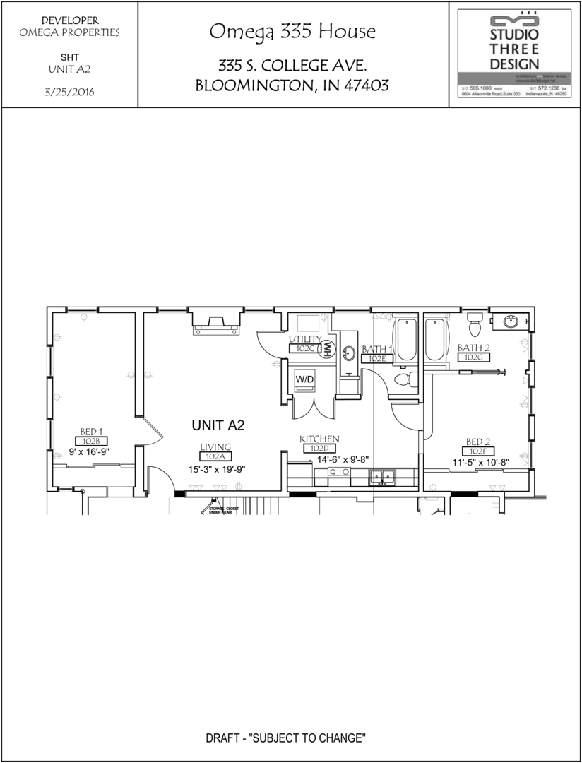 Bloomington Apartment: 335 S. College Ave.