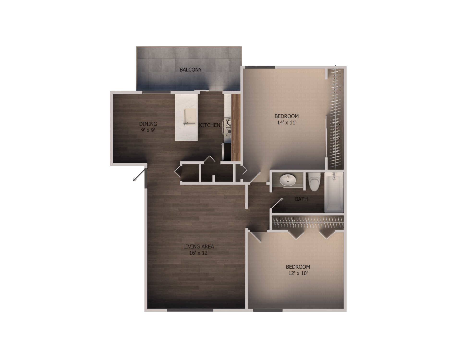 Little Rock Apartment: 1221 Reservoir Rd