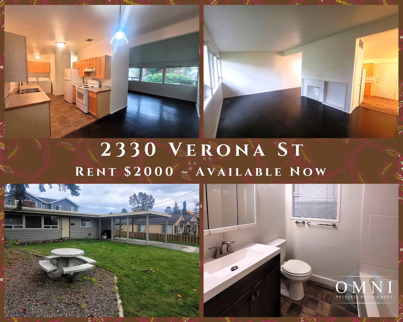 Bellingham Multiplex: 2328 Verona Street Unit #2330