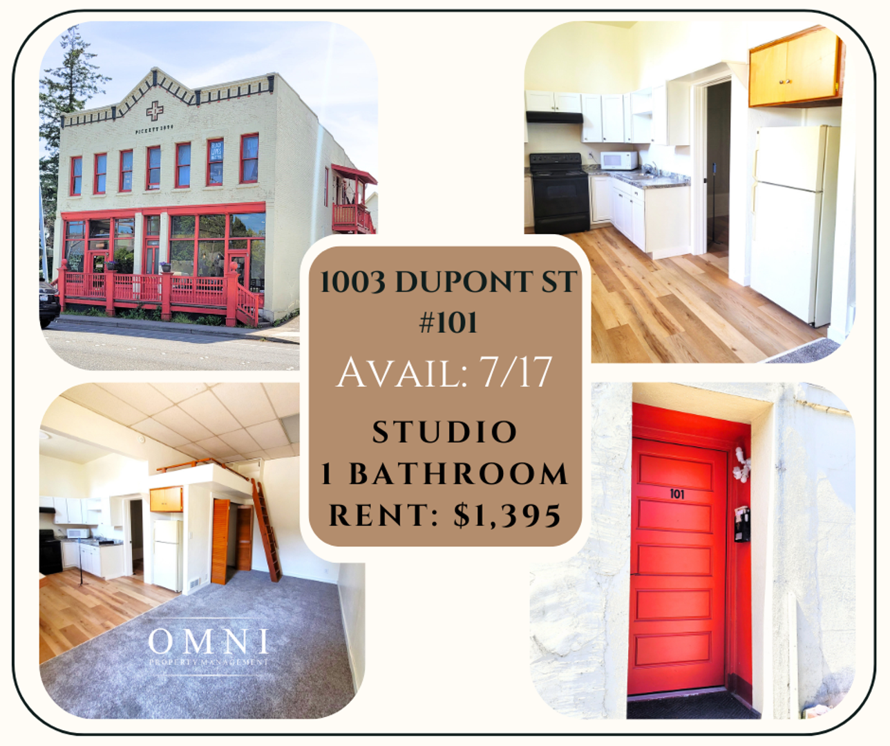 Bellingham Apartment: 1001 and 1003 Dupont St