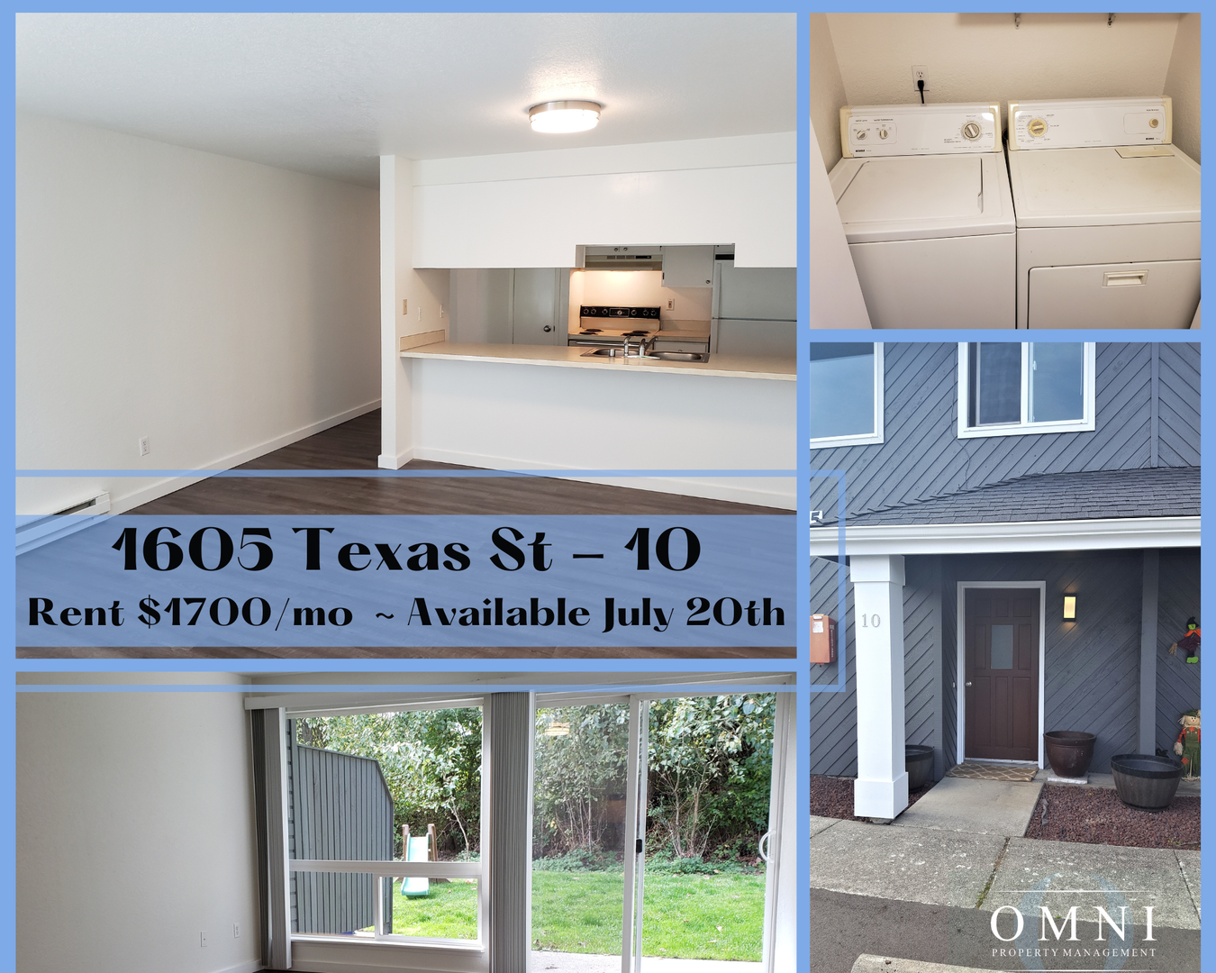 Bellingham Apartment: 1601/1605 Texas Street