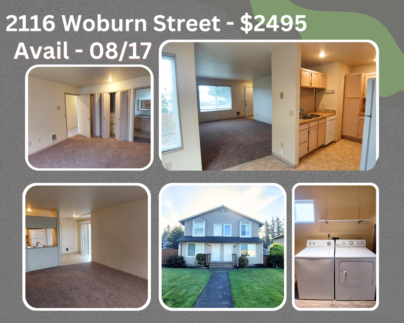 Bellingham Apartment: 2114/2116 Woburn Street