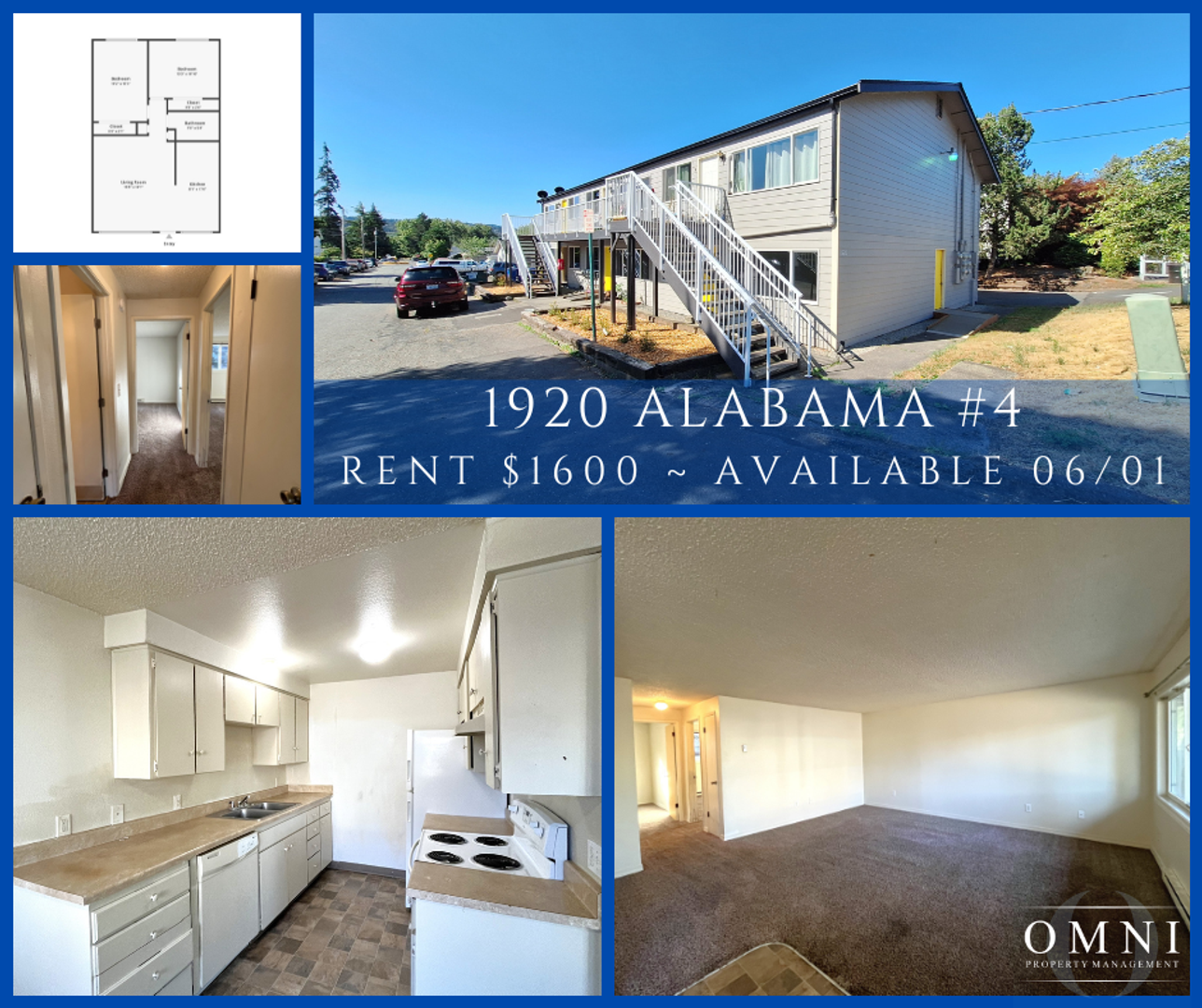 Bellingham Apartment: 1920 Alabama Street - #4