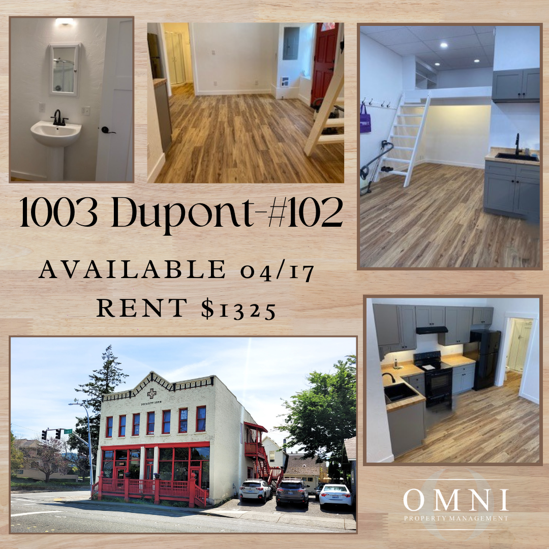 Bellingham Apartment: 1001 and 1003 Dupont St