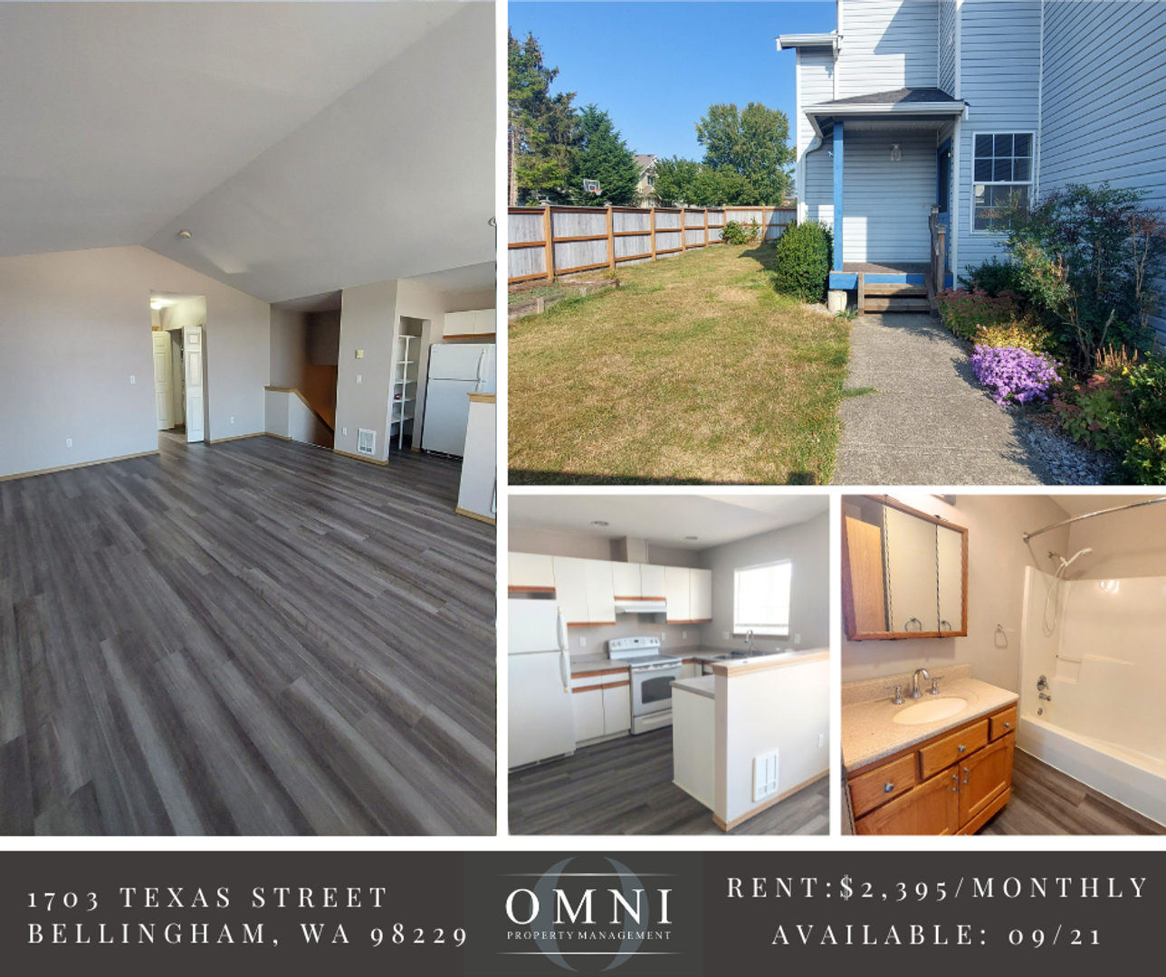 Bellingham Townhome: 1703 Texas Street