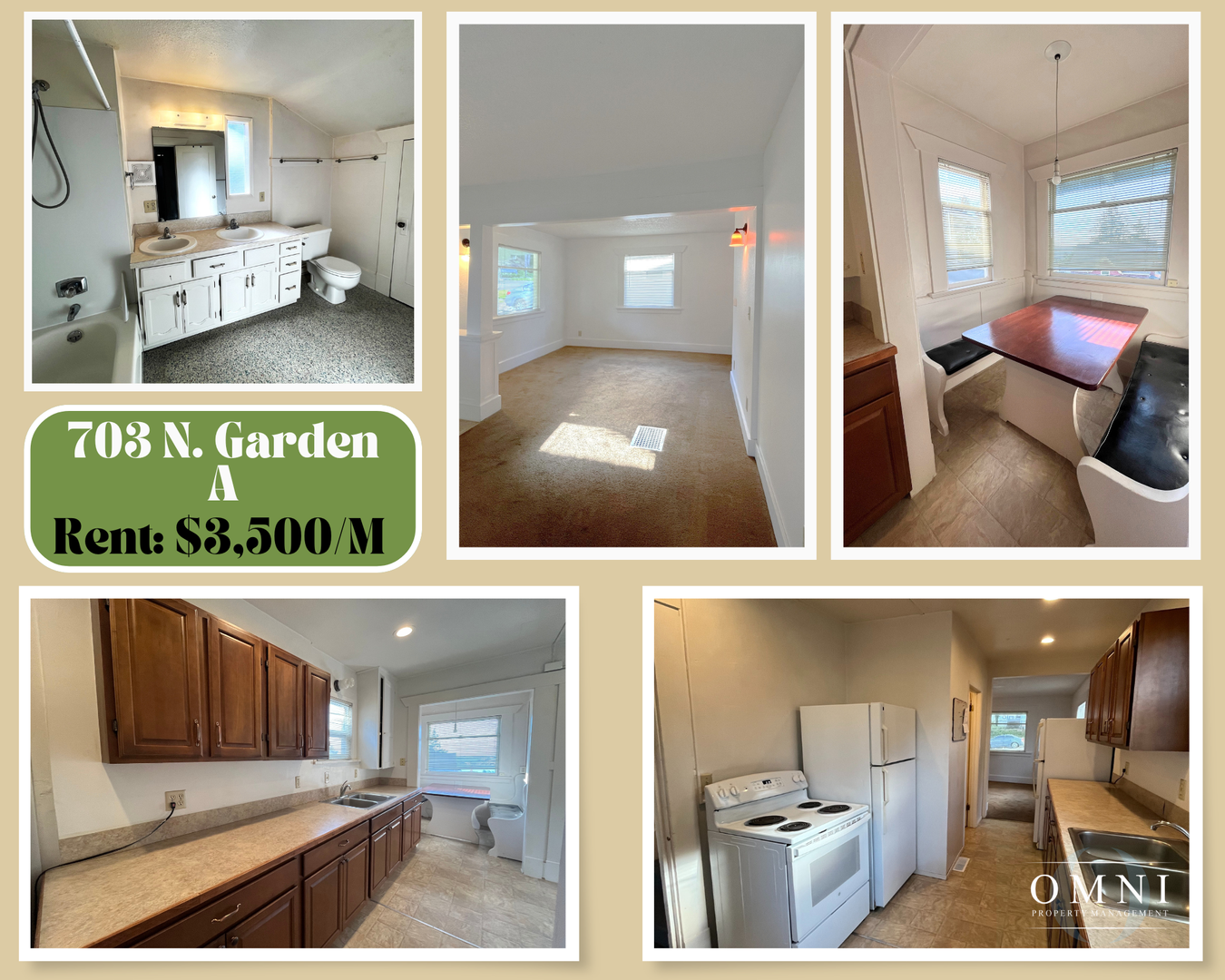 Bellingham Apartment: 703 N Garden Street - A