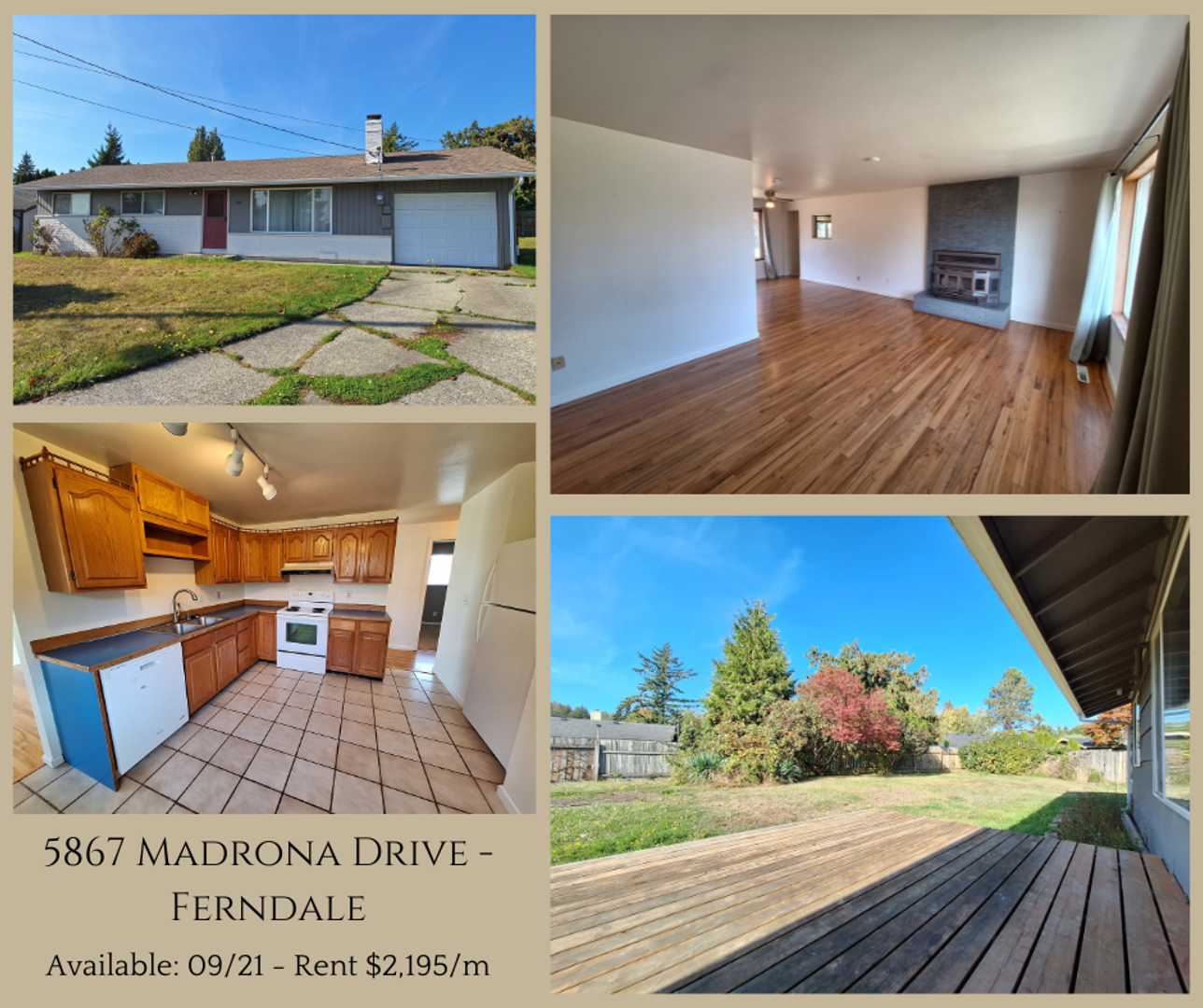 Ferndale House: 5867 Madrona Drive