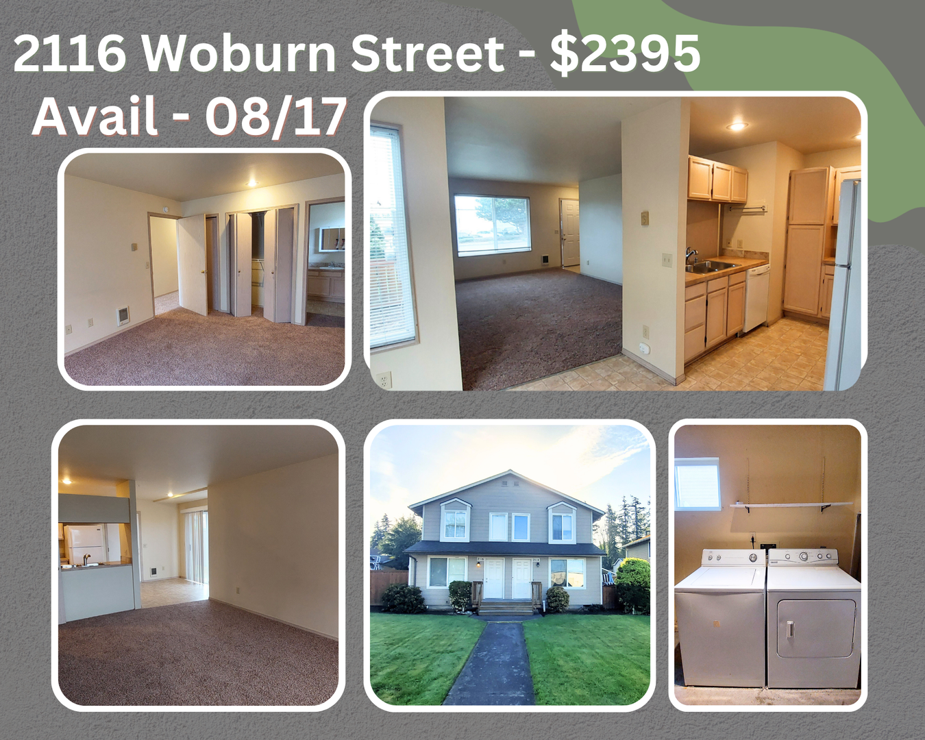 Bellingham Apartment: 2114/2116 Woburn Street
