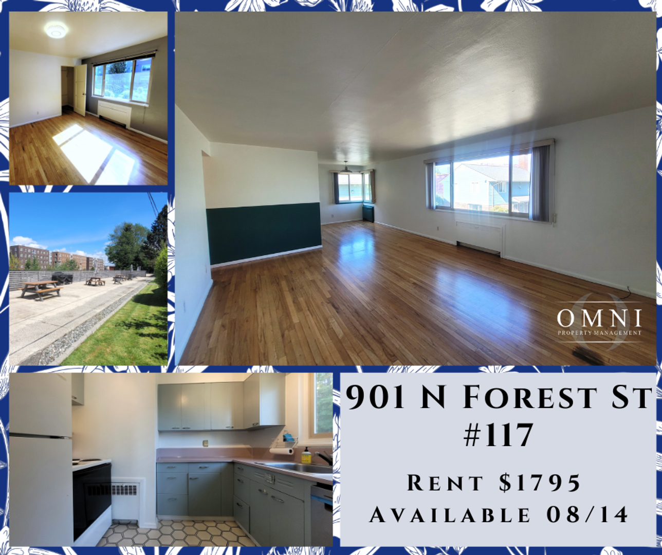 Bellingham Condo: 901 N Forest St #117