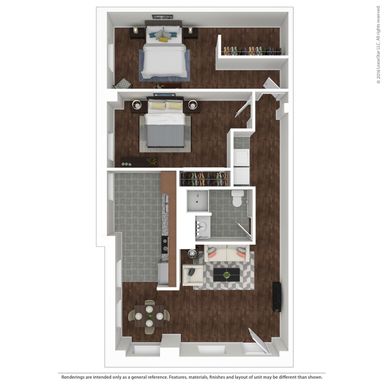 2 Beds 1 Bath – photo 1