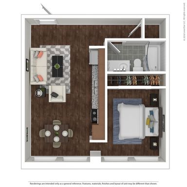 1 Bed 1 Bath – photo 1