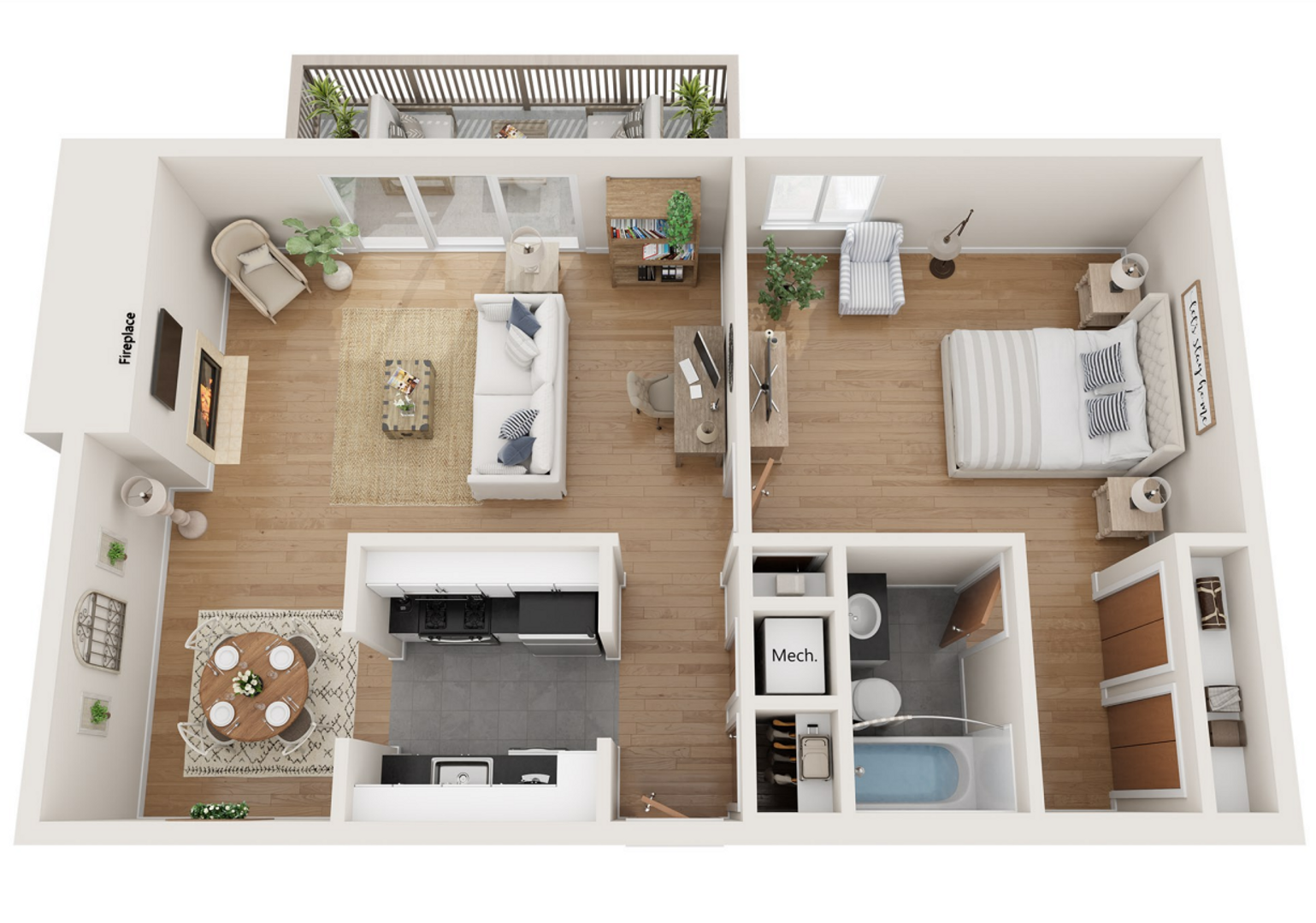 Shawnee Apartment: 7650 Goddard St