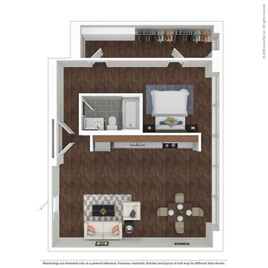 1 Bed 1 Bath – photo 1