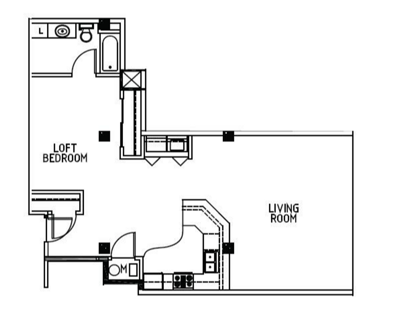 Kansas City Apartment: 200 W 5th Street