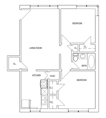 The Roanoke - 2 Beds 1 Bath - From $1,229+ – photo 1