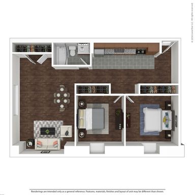 2 Beds 1 Bath – photo 1