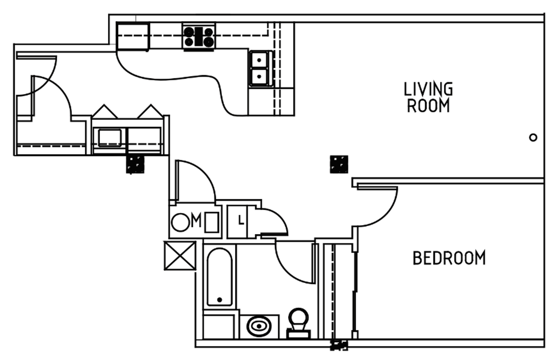 Kansas City Apartment: 200 W 5th Street