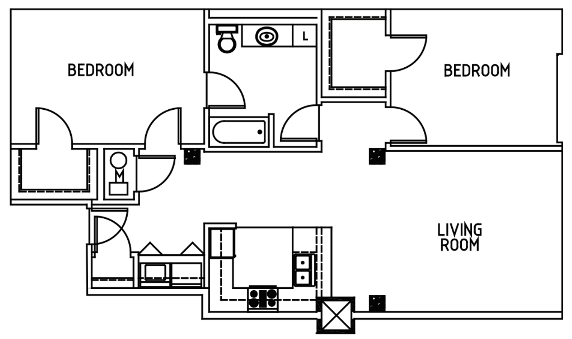Kansas City Apartment: 200 W 5th Street