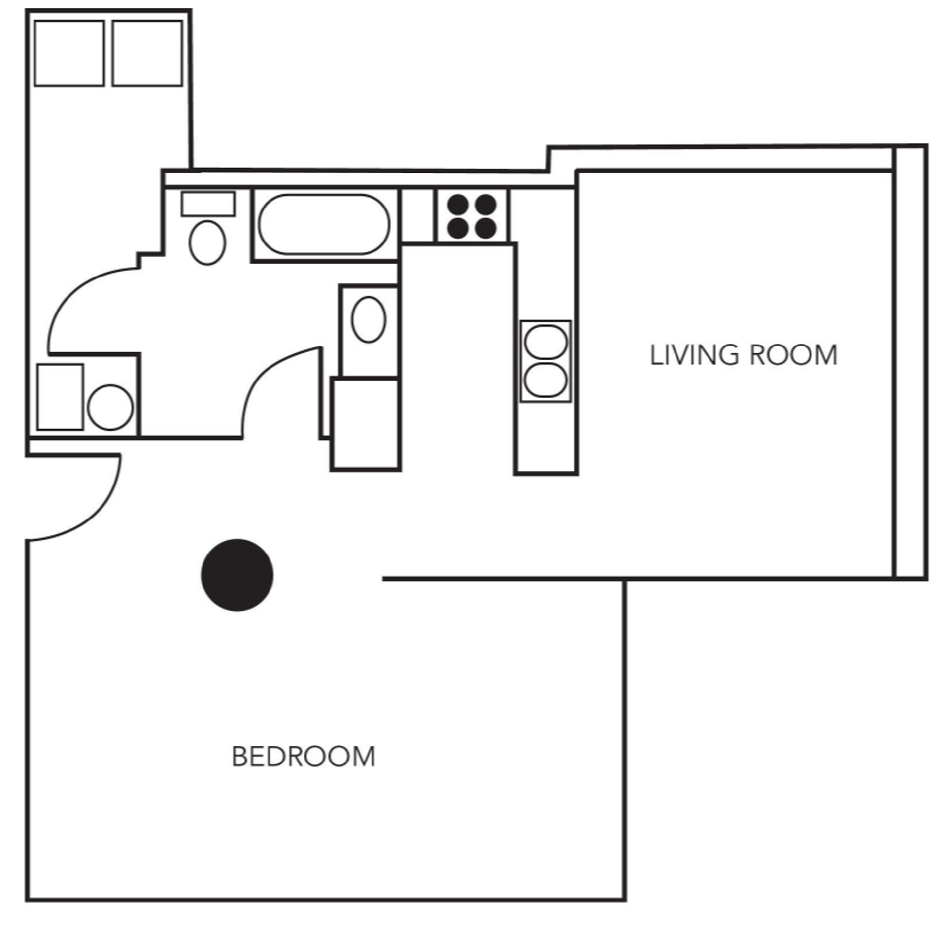 Kansas City Apartment: 318 W 7th Street