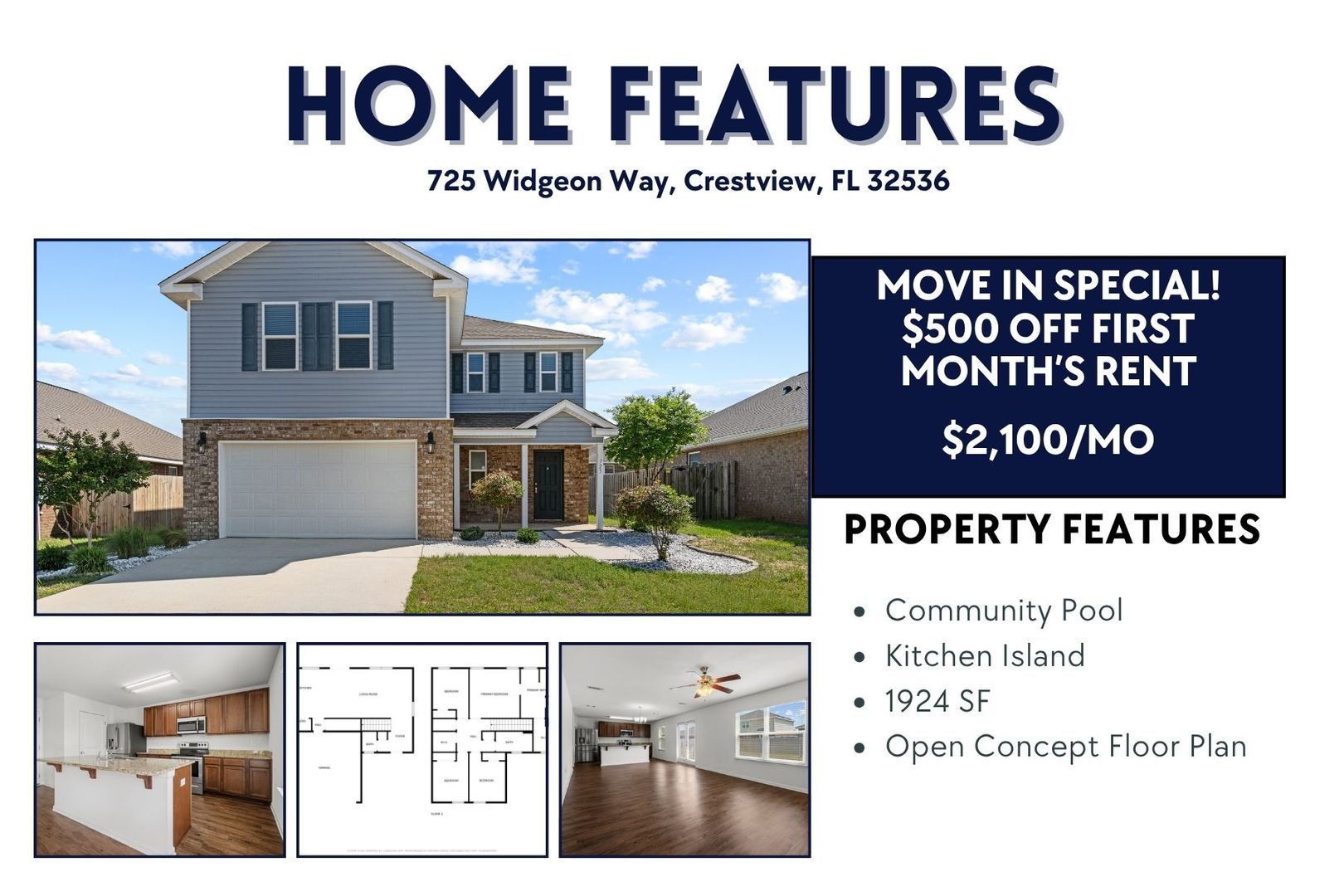 Crestvew House: 725 Widgeon Way