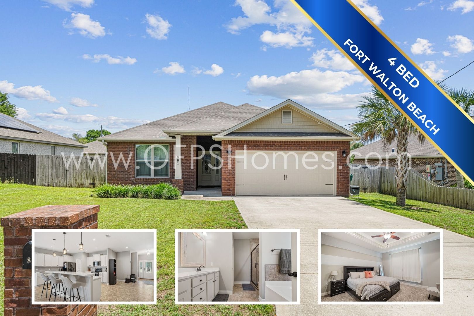 Fort Walton Beach House: 801 Playground Rd