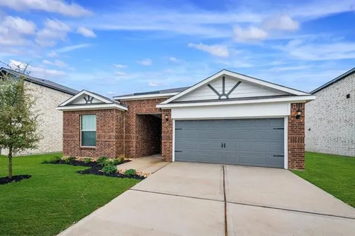 Beautiful single-story home at Seagoville Farms featuring 4 bedrooms, 2 baths, 2 Car Garage.