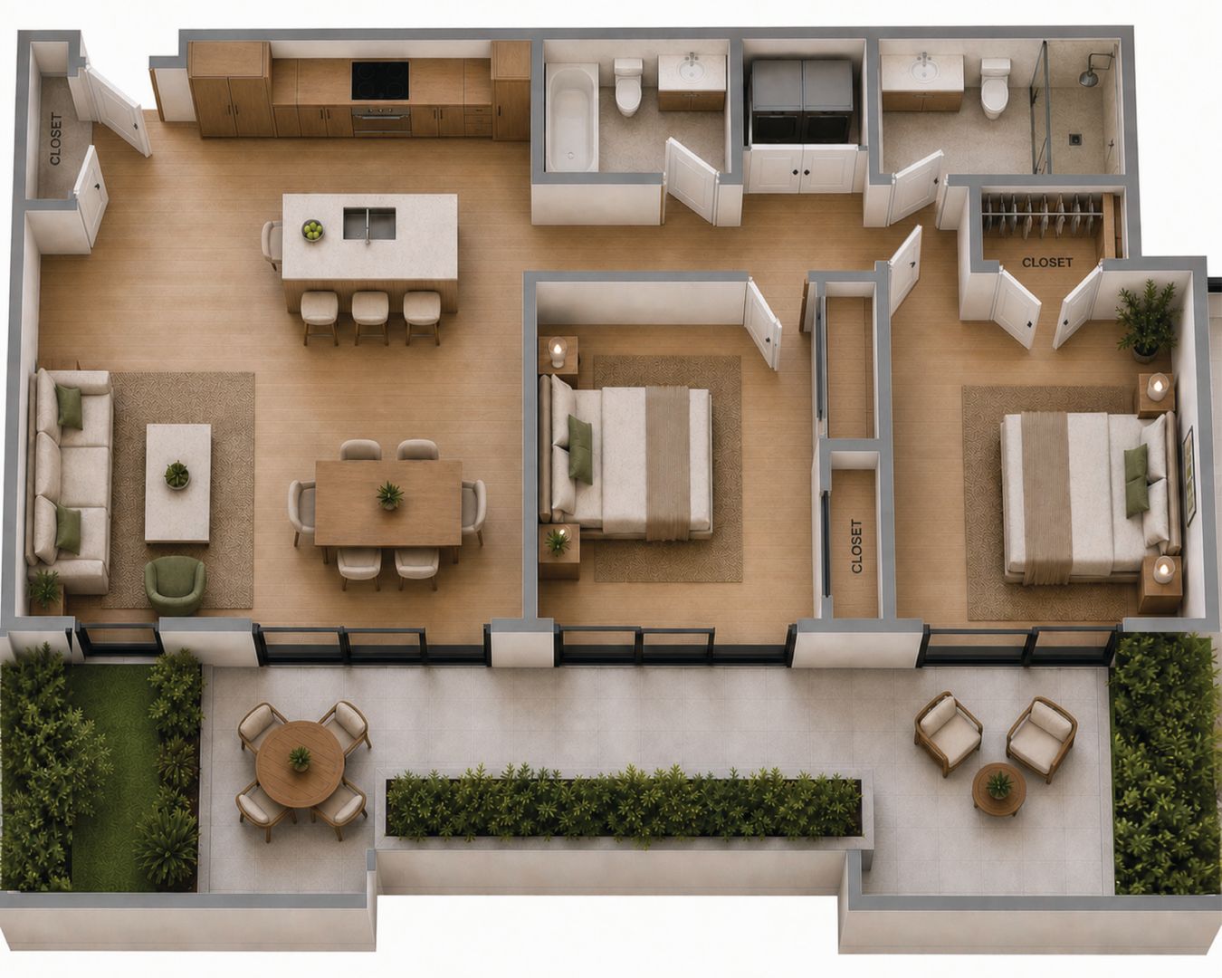 Washington Apartment: 3427 Wisconsin Avenue NW