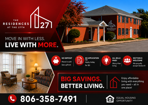No Deposit + No Application fee on a 3-Bedroom! All Bills Paid • Section 8 Welcome | Today – photo 1