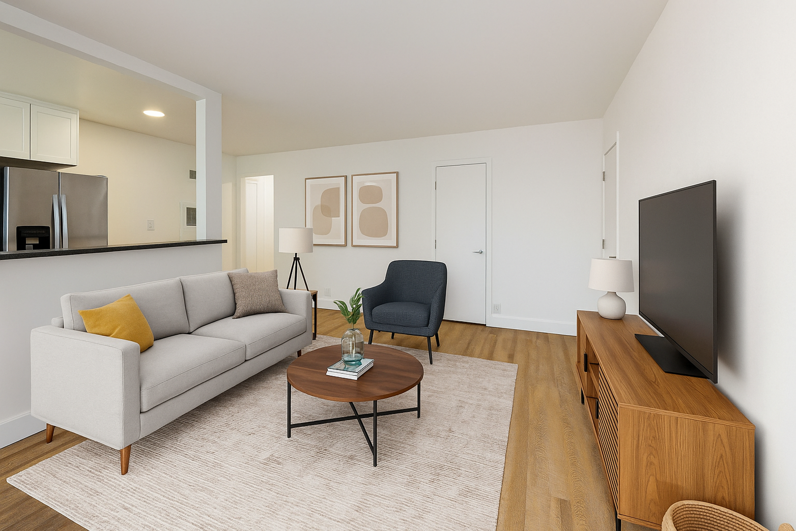 Los Angeles Apartment: 3704 and 3710 South Bentley Avenue