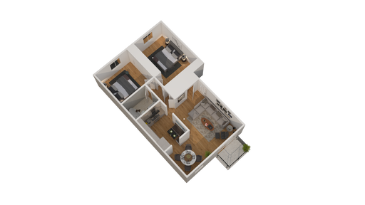 Village deluxe two bedroom – photo 1