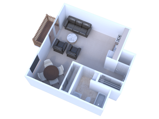Broad Ripple Studio Apartment – photo 1