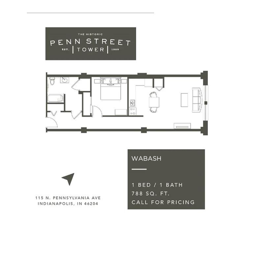 Indianapolis Apartment: 115 North Pennsylvania St.