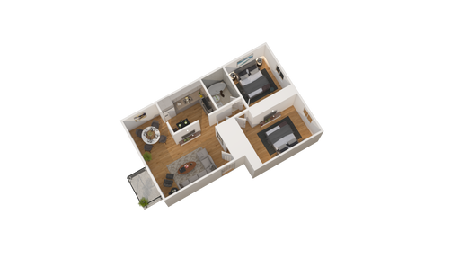 Village deluxe two bedroom – photo 1