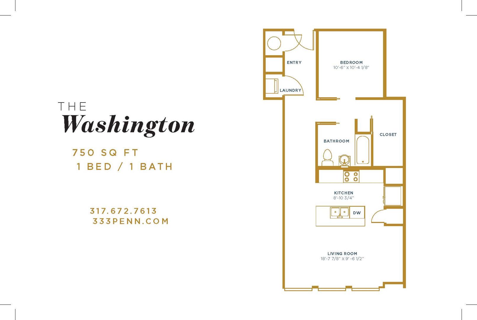 Indianapolis Apartment: 333 N Pennsylvania Street