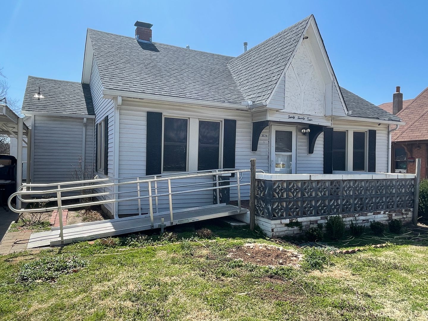 Oklahoma City House: 3024 NW 14th St.