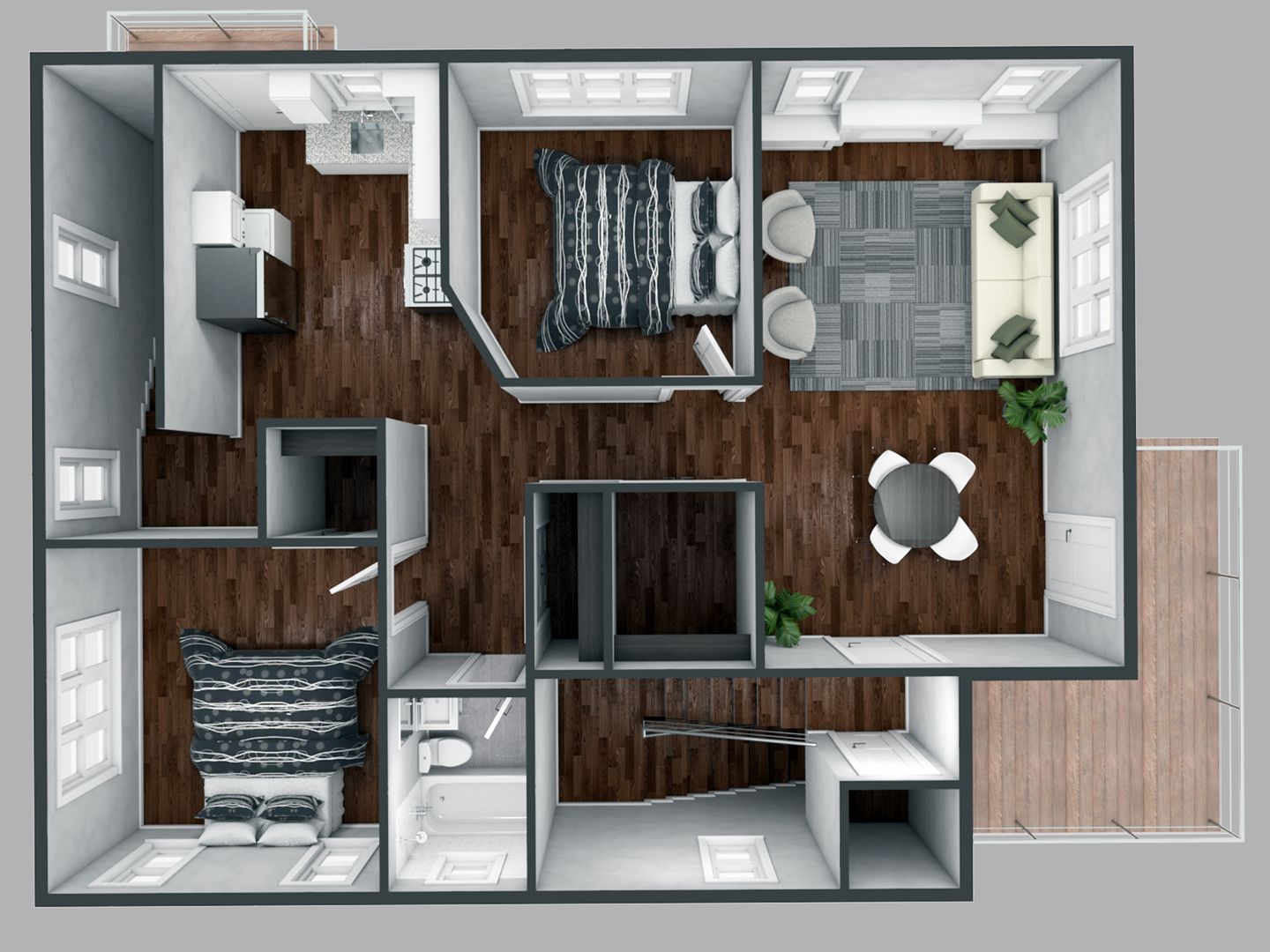 Oklahoma City Apartment: 2400 NW 20th St.