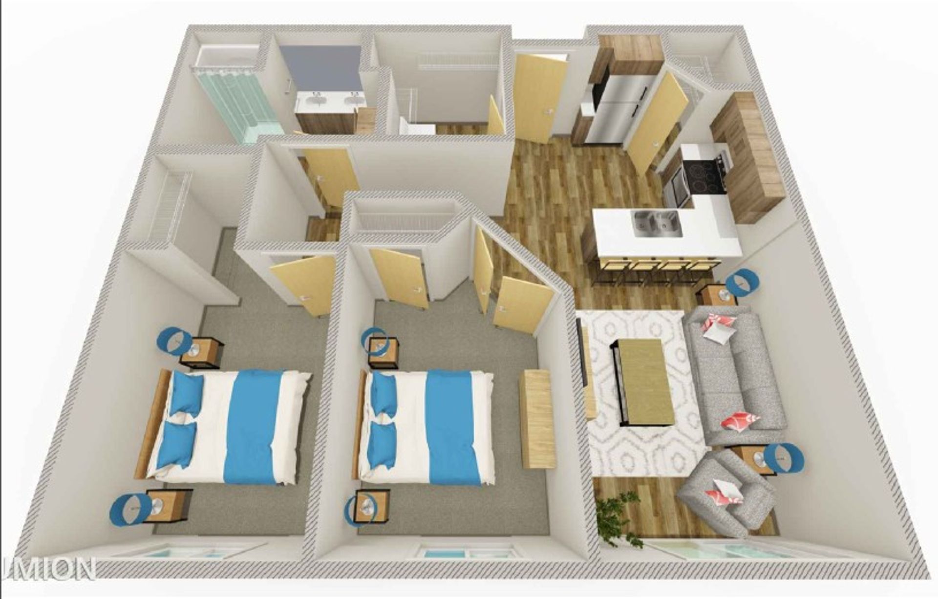 Dilworth Apartment: 222 14th St NE