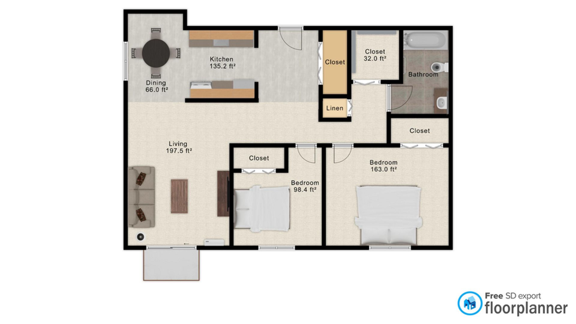 Warroad Apartment: 206 Garfield St SE