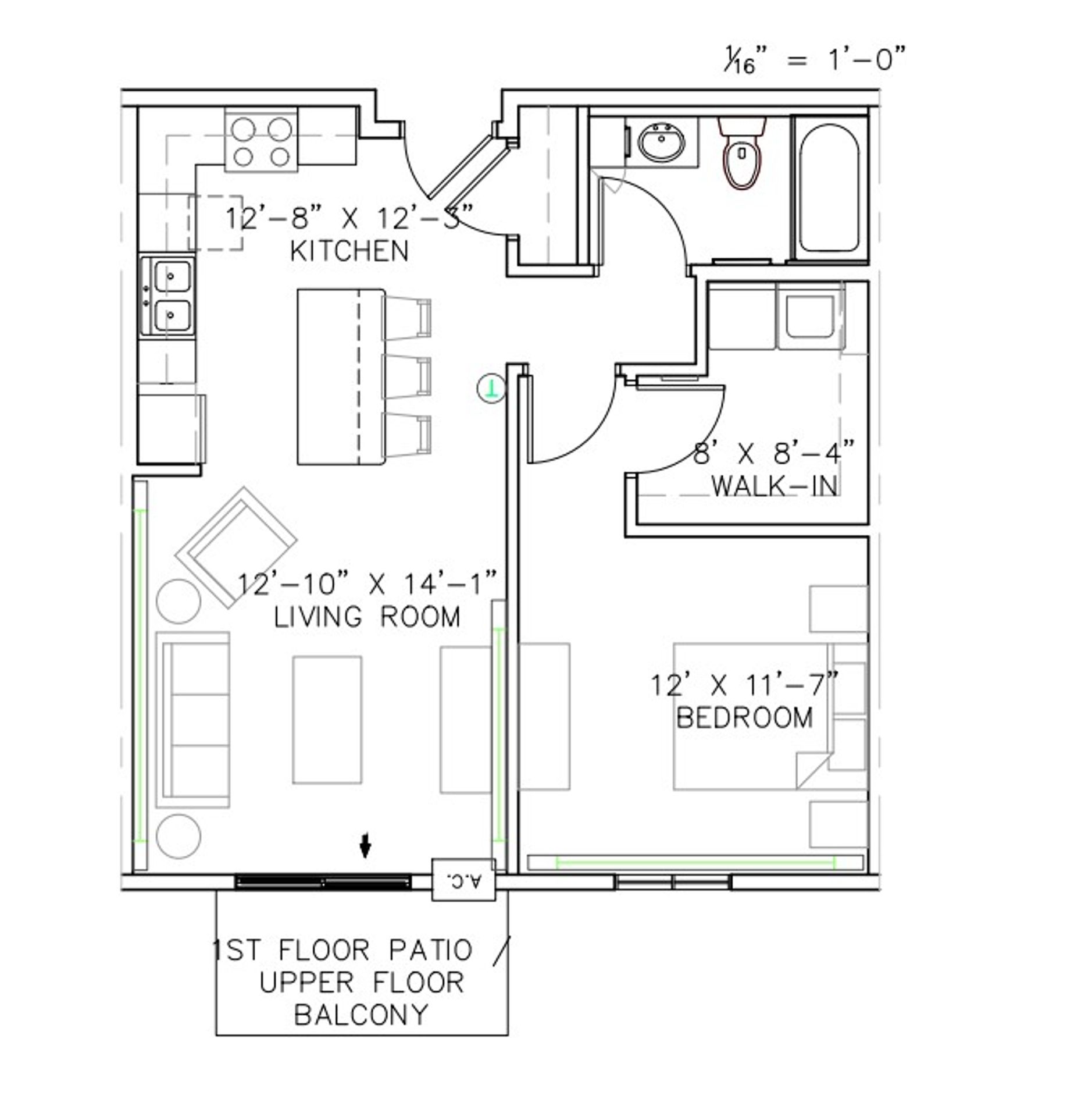 Dilworth Apartment: 221 12th St NE