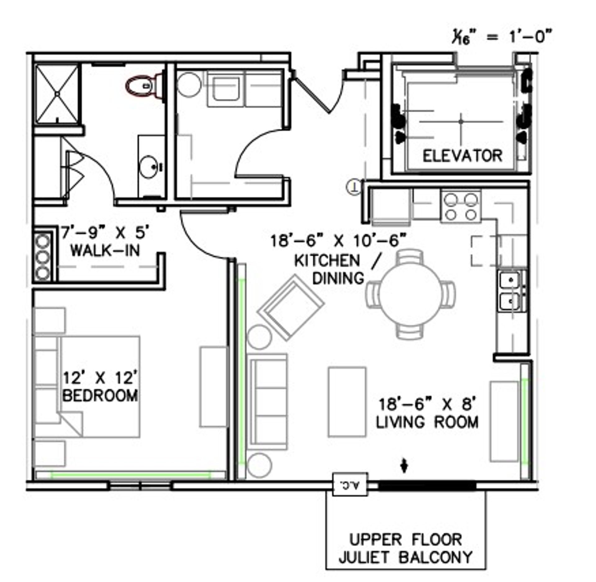 Dilworth Apartment: 222 14th St NE