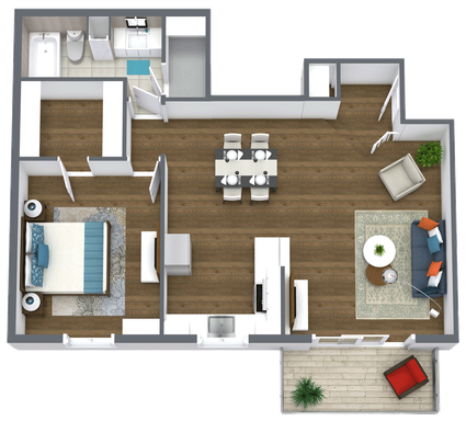 Modern One-Bedroom Living, Reimagined – photo 1