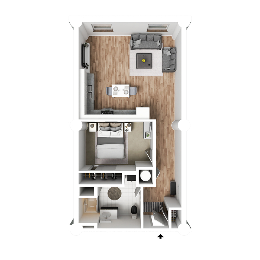 Davenport Apartment: 500 Iowa Street