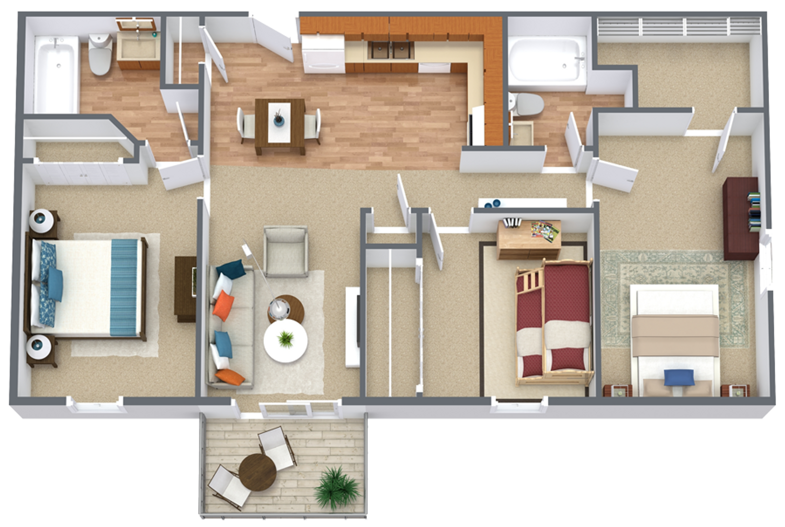 Cedar Rapids Apartment: 427 Ashton Place NE