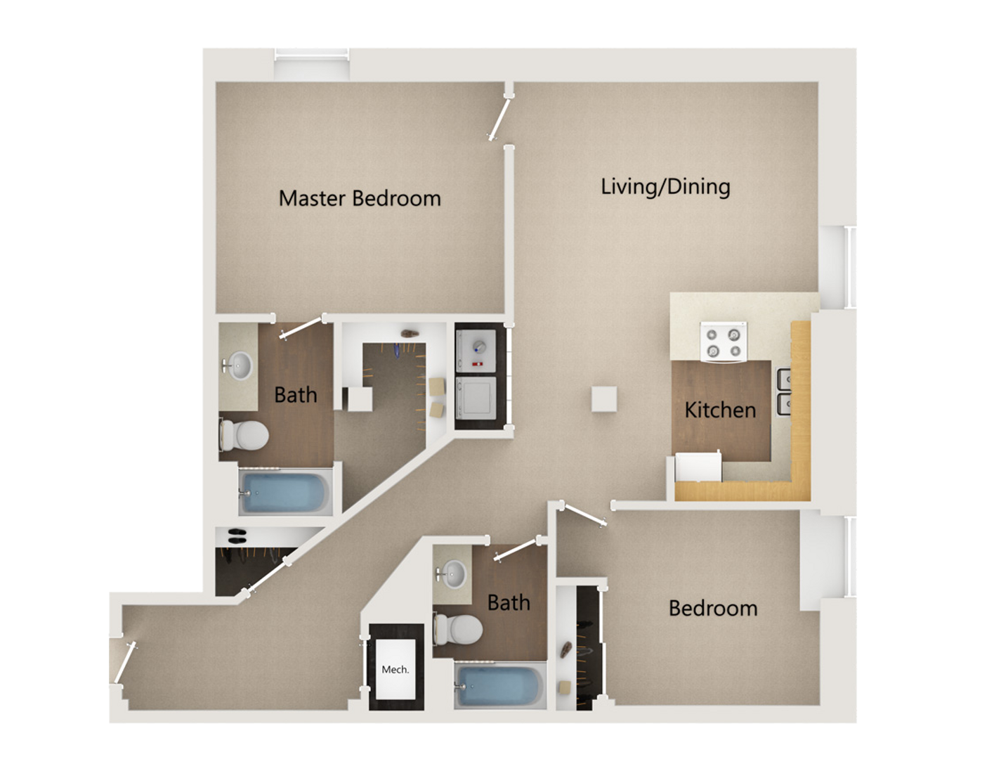 Kansas City Apartment: 1601 Walnut Street