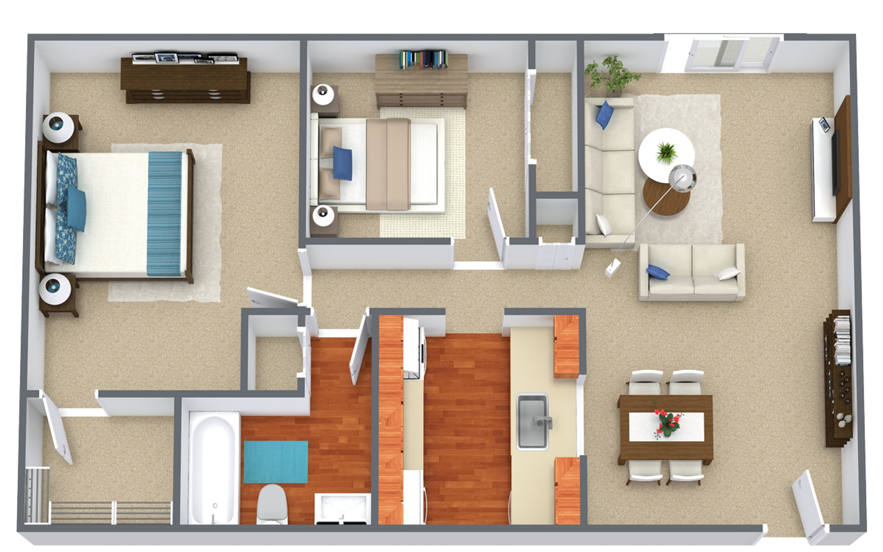 West Des Moines Apartment: 238 52nd Street