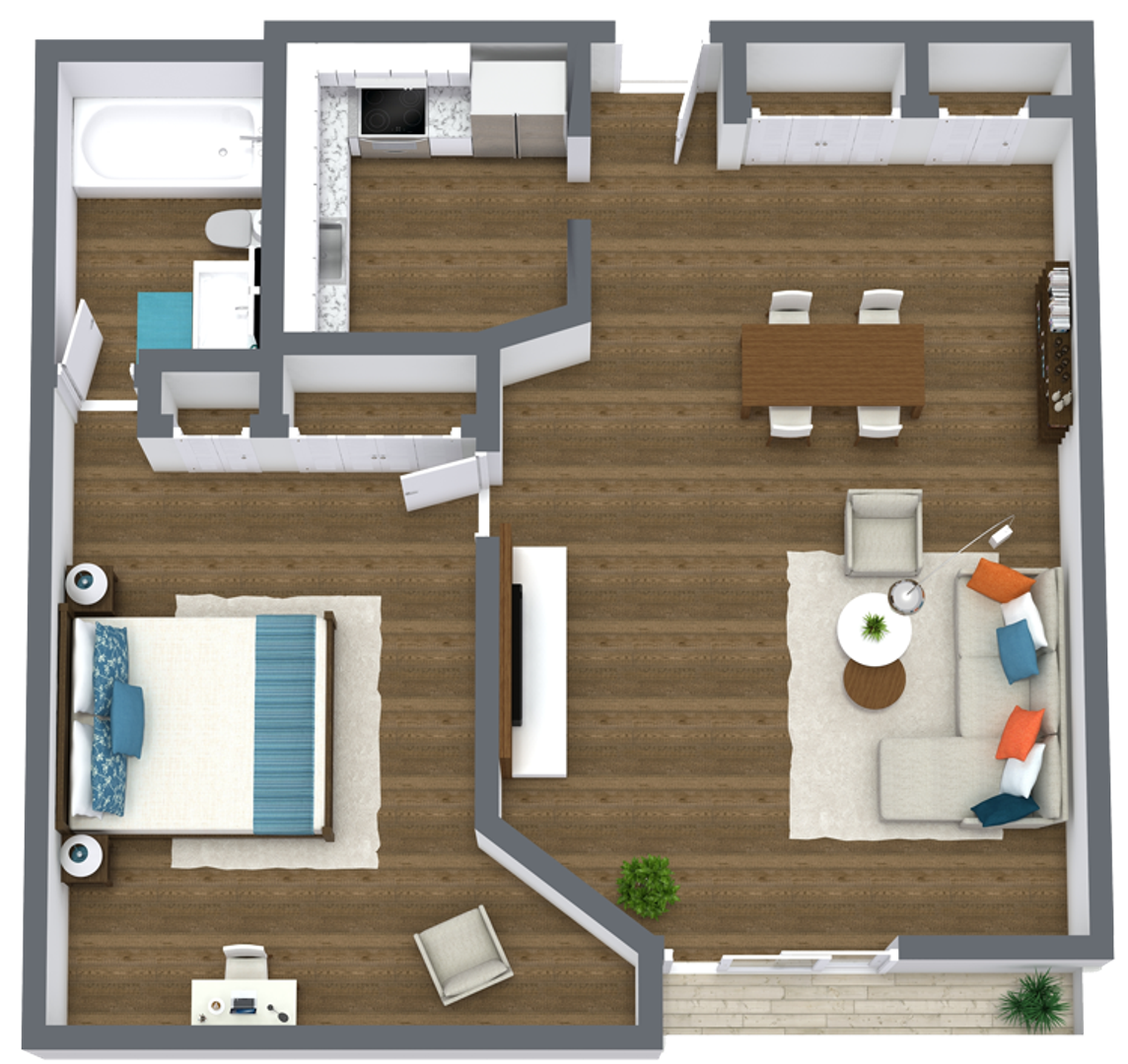 Tinley Park Apartment: 18134 S 66th Court