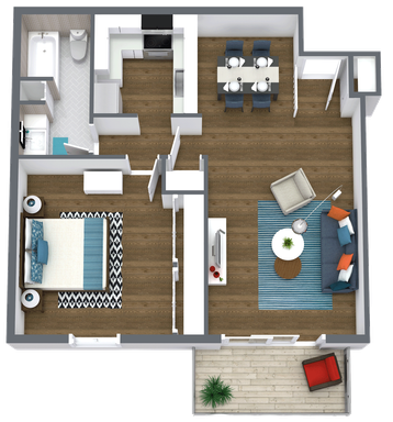 Modern One-Bedroom Living, Reimagined