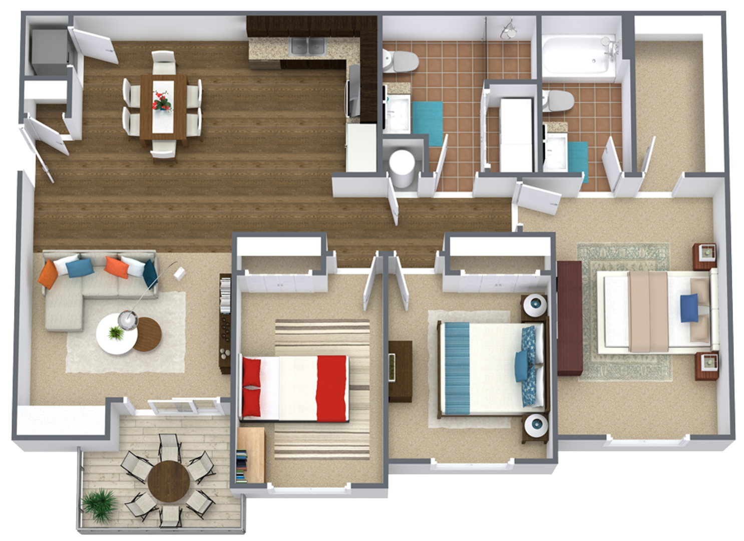 Waukee Apartment: 714 NE Alice's Rd