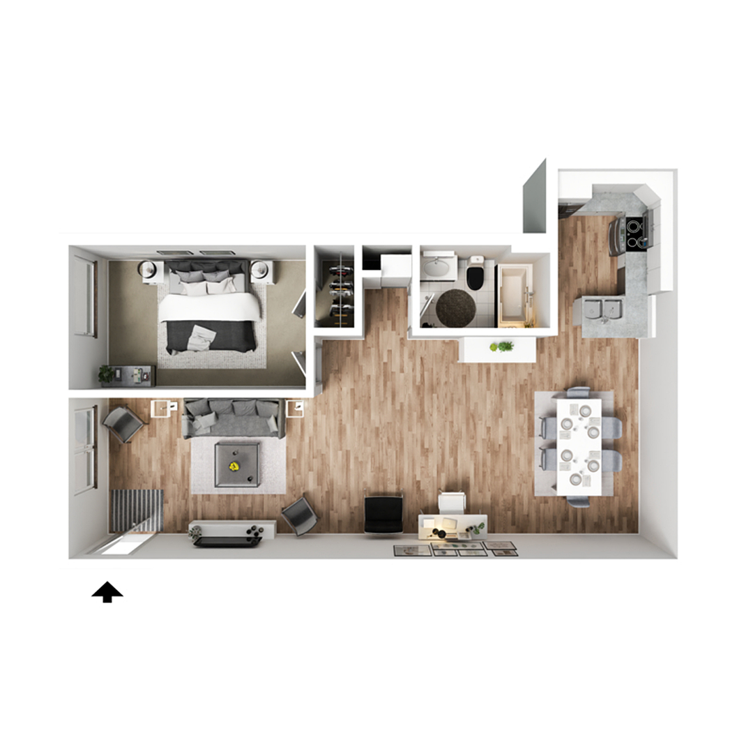 Davenport Apartment: 320 E 4th Street