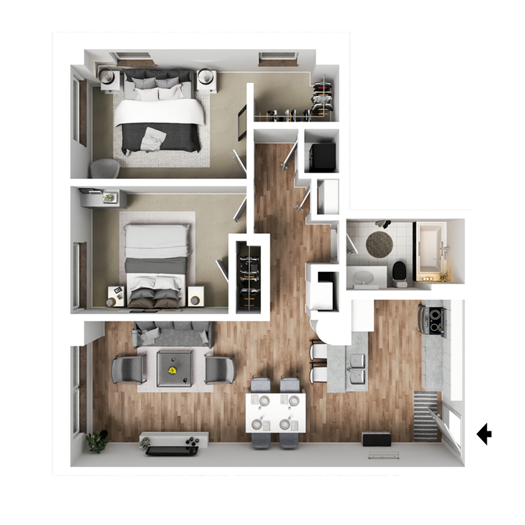 Davenport Apartment: 320 E 4th Street